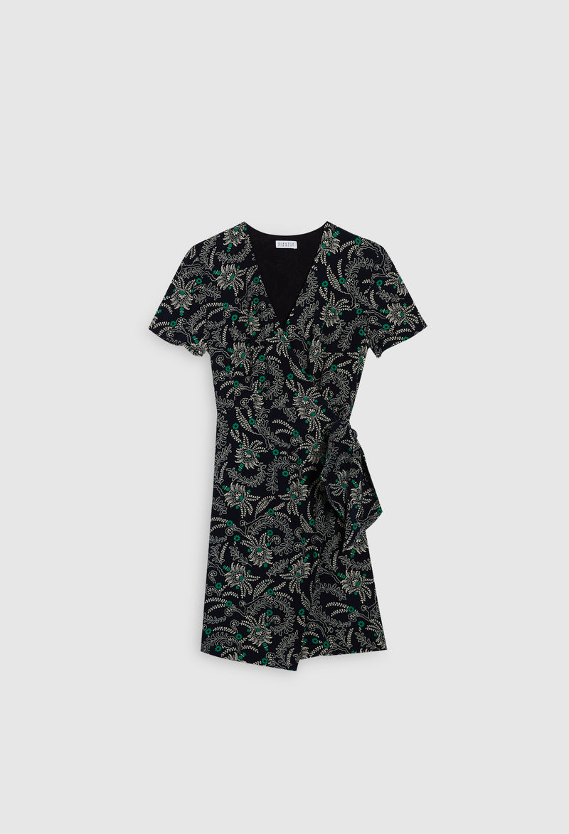 Claudie Pierlot - Robe Rosace - Print Fonce