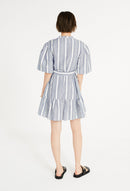 Claudie Pierlot - Dress En Lin Rafaela - Bicolore