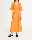 Claudie Pierlot - Robe Rivabella - Jaune Or