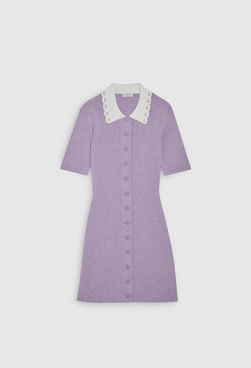 Claudie Pierlot - Malawi dress - Lilac