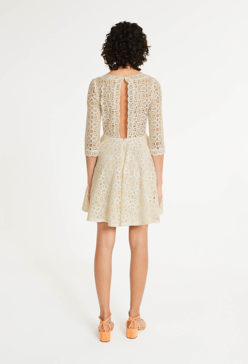 Claudie Pierlot - Vestido Rhodes - Crudo