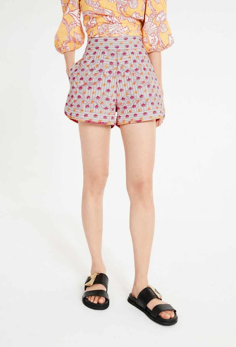 Claudie Pierlot - Short Esther - Print Fonce