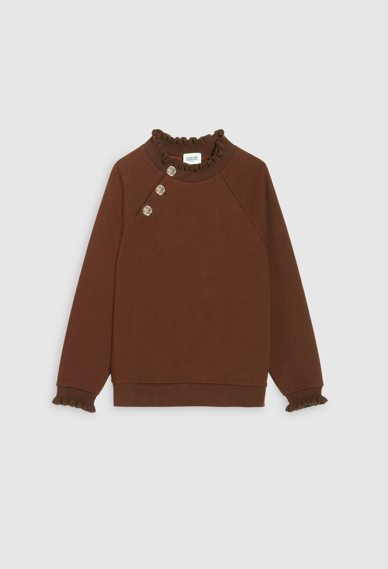 Claudie Pierlot - Sweatshirt Tape - Ecureuil