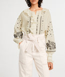 Claudie Pierlot - Bichetta blouse - Ivory