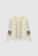 Claudie Pierlot - Bichetta blouse - Ivory