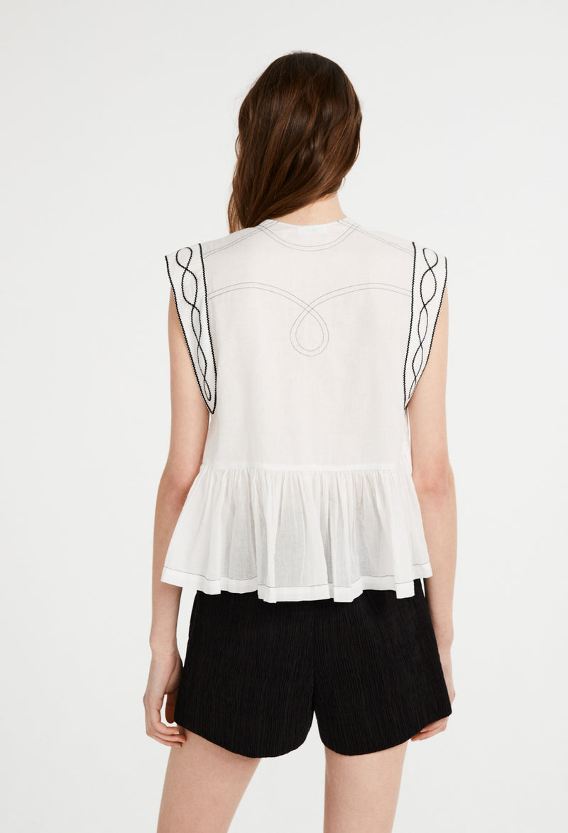 Claudie Pierlot - Bento top - Crudo