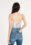 Claudie Pierlot - Balto Bustier Top - Print Clair