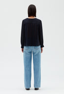 Claudie Pierlot - Pretzel top - Marino