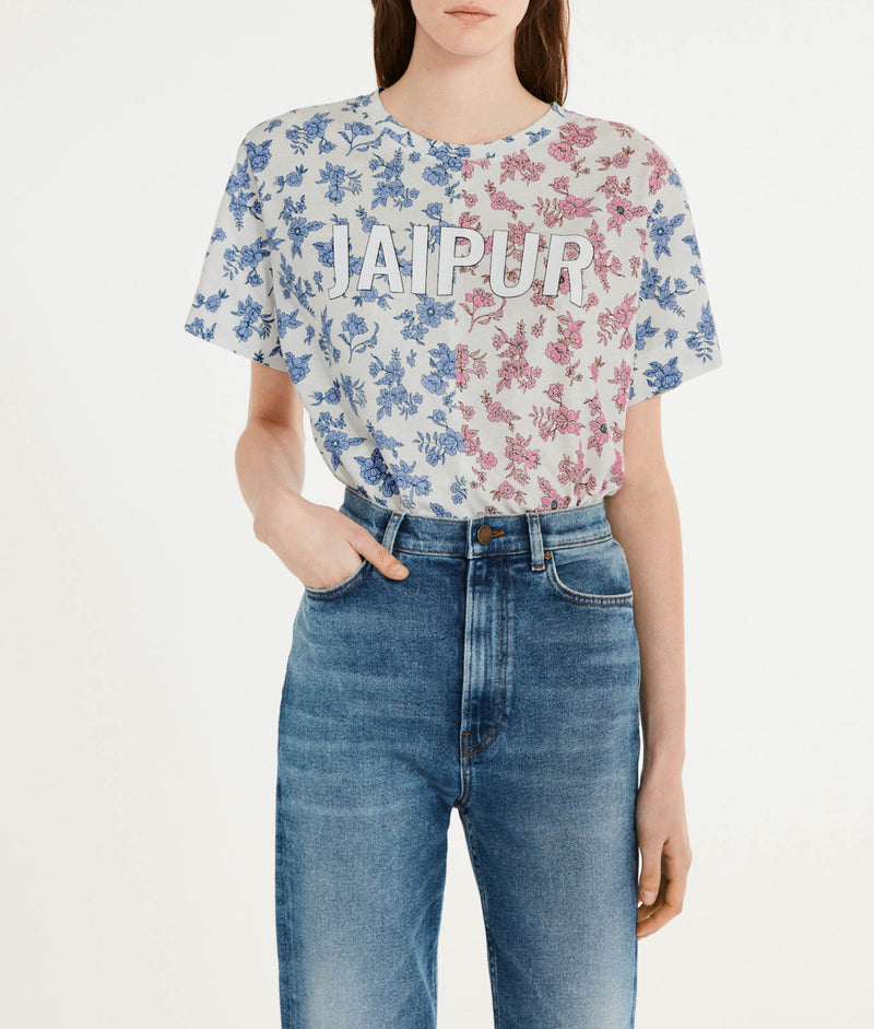 Claudie Pierlot - Camiseta Peony - Estampado claro