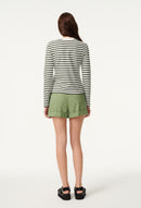 Claudie Pierlot - T-Shirt Trocadero - Kaki