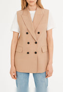 Claudie Pierlot - Chaqueta Victor - Cappucino