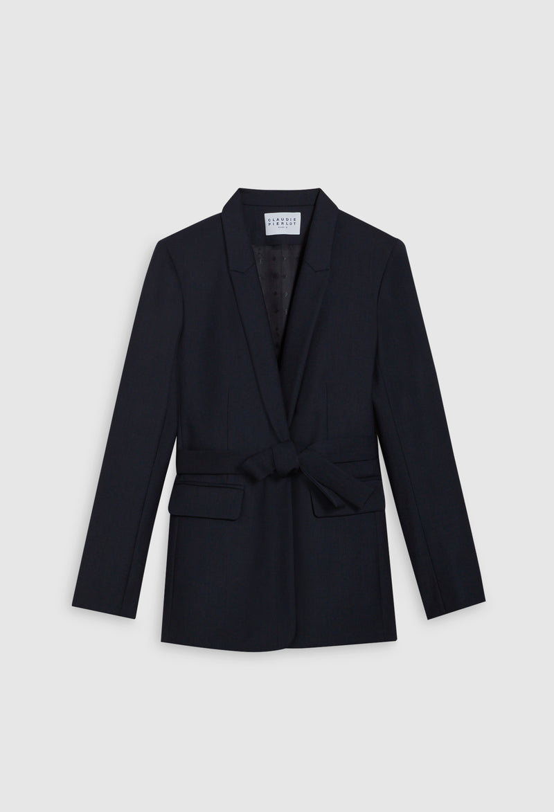 Claudie Pierlot - Veste Vaincue - Marine