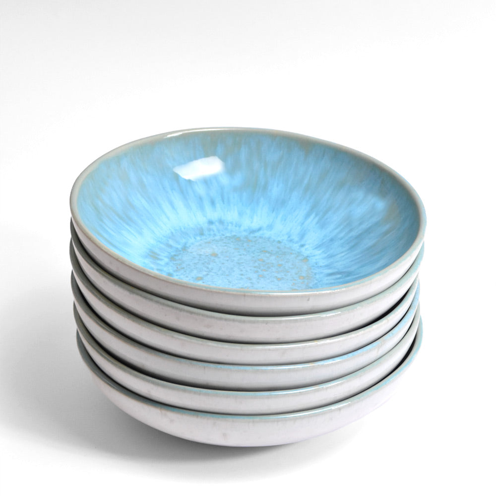 Assiette Creuse - Bleu Agua