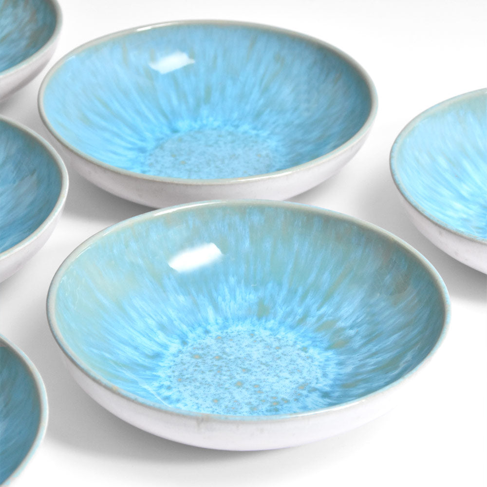 Assiette Creuse - Bleu Agua