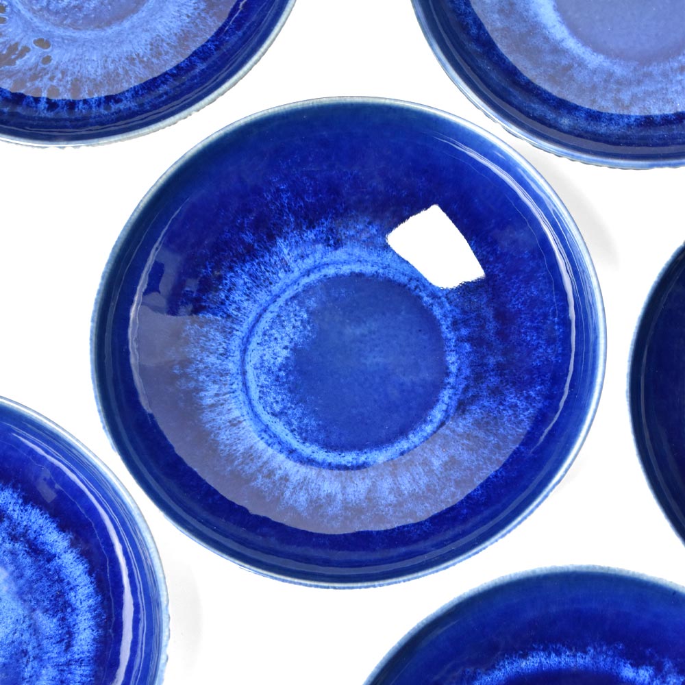 Assiette Creuse - Bleu Odyssée