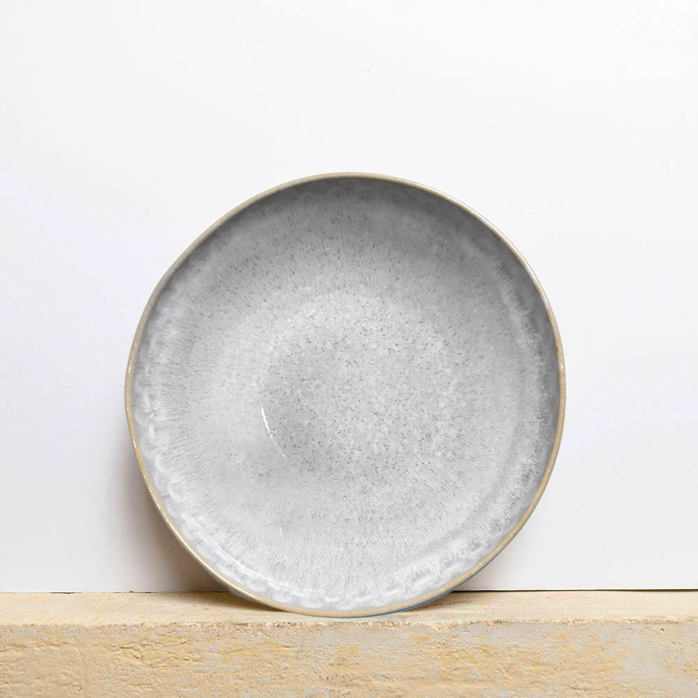 Assiettes Creuses - Gris Audacieux