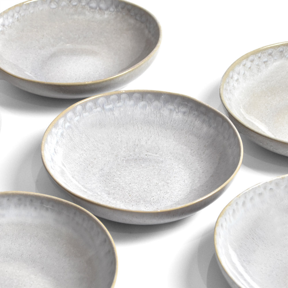 Assiettes Creuses - Gris Audacieux
