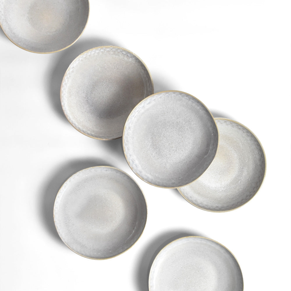 Assiettes Creuses - Gris Audacieux