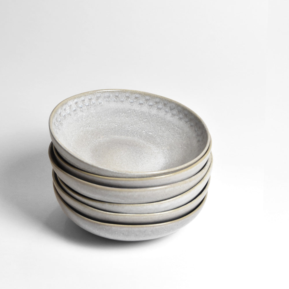 Assiettes Creuses - Gris Audacieux