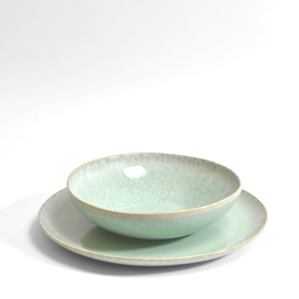 Assiette Creuse - Vert Audacieux