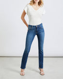 Reiko - Dakila Straight Jeans - Denim V-239 - Woman