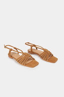 Anaki - Sandales Denise - Daim Camel