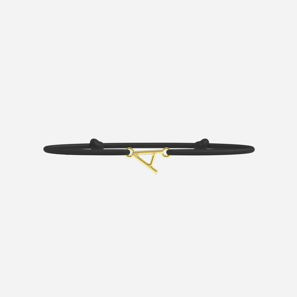 Bracelet A - Doré - Noir