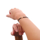 Bracelet B - Doré - Noir