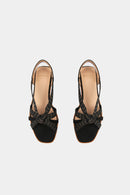 Anaki - Drew Sandals - Braided Black