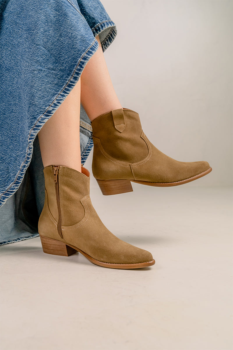 Bottines - Camel - Calíope