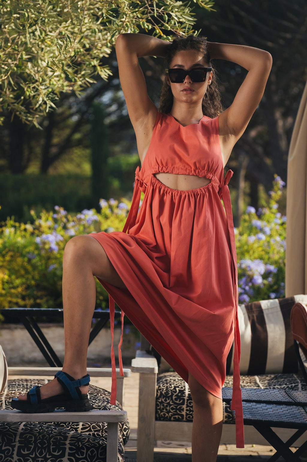 Robe Tatiana En Coton Coverall