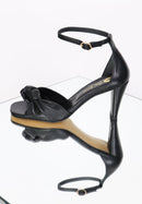 Sandales À Talons Eva - Cuir Noir