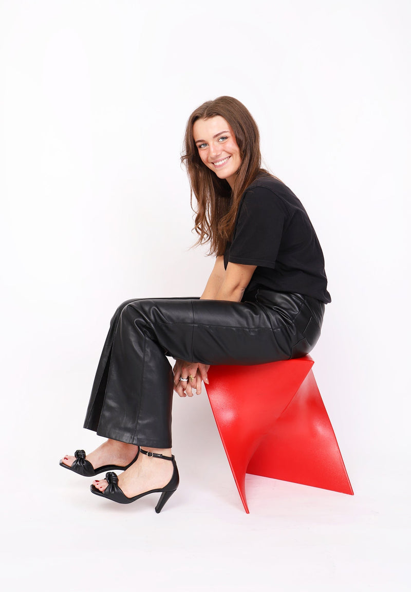 Sandales À Talons Eva - Cuir Noir