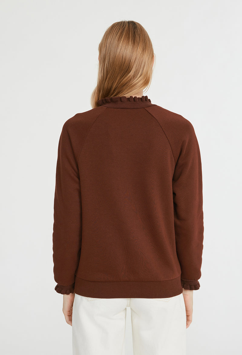 Claudie Pierlot - Sweatshirt Tape - Ecureuil