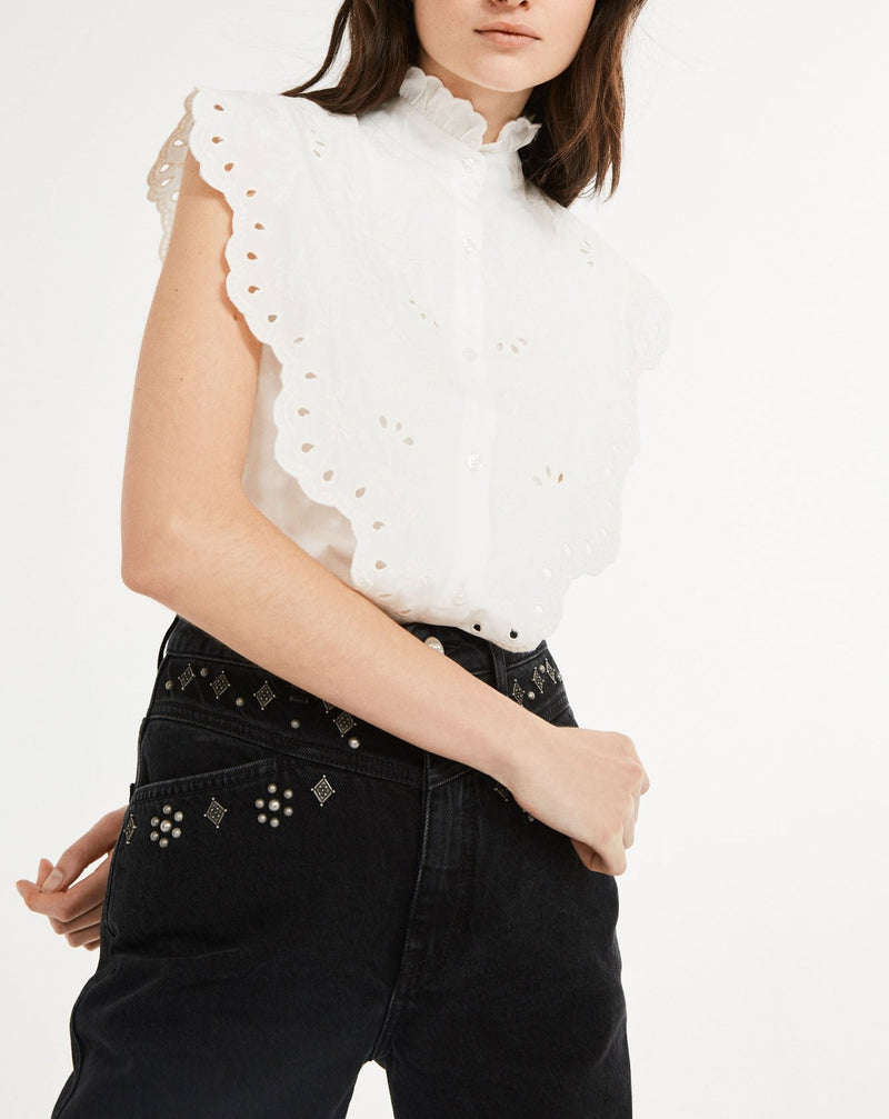 Claudie Pierlot - Barlotte shirt - Ecru