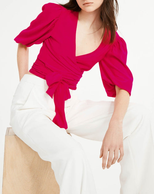 Claudie Pierlot - Top Bambiniflou - Fuchsia