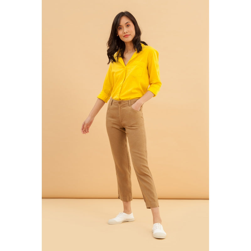 Pantalón Ipanema - Tabaco - Mujer