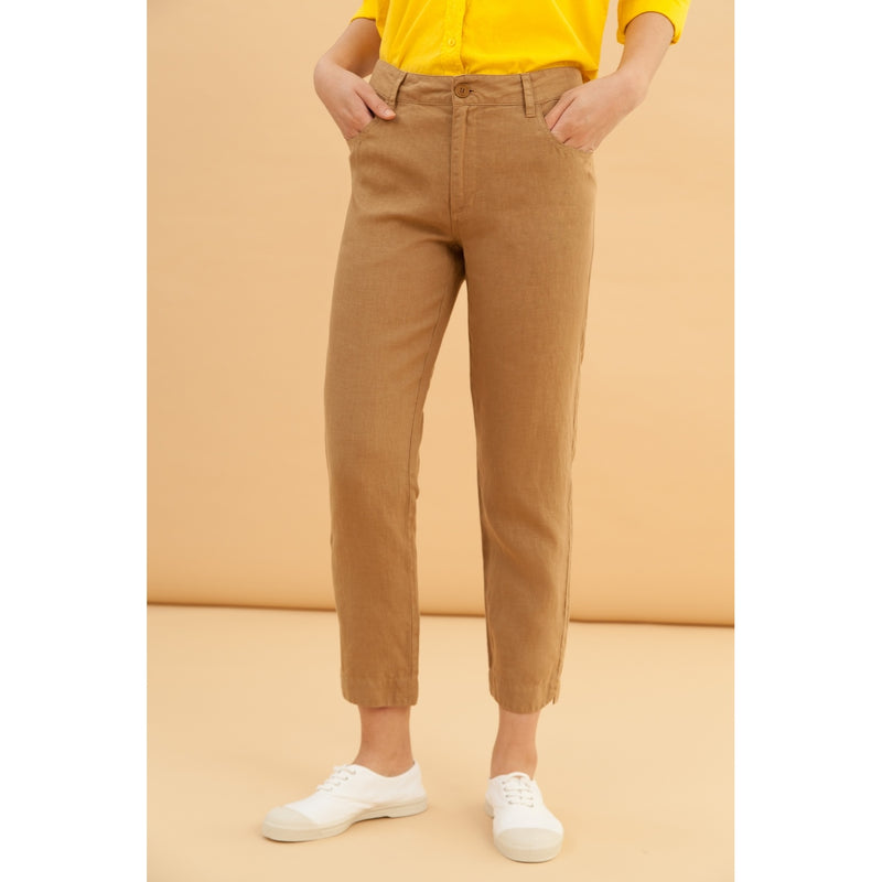 Pantalón Ipanema - Tabaco - Mujer