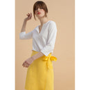 Jupe Brune - Jaune - Femme