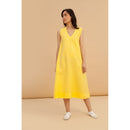 Basile Dress - Yellow - Women