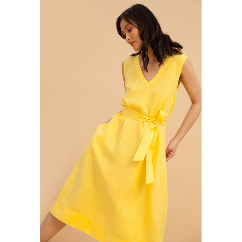 Basile Dress - Yellow - Women