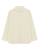 Maison Standards - Shirt Linda Popeline Pat - Beige - Woman