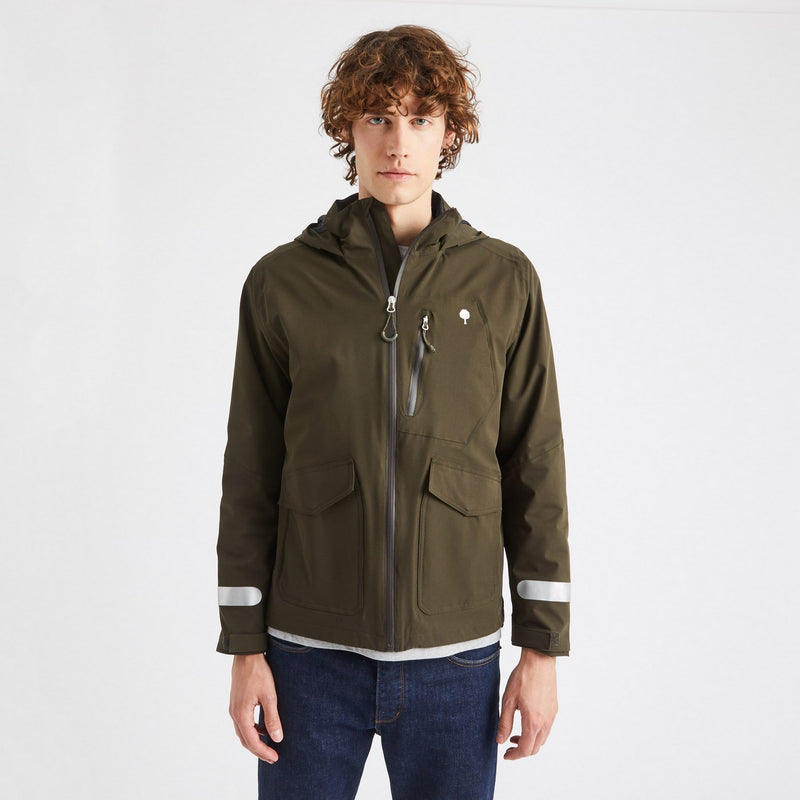 Veste Landes Syn Woven - Kaki - Homme