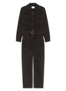 Maison Standards - Bonnie Velvet Playsuit - Black - Woman