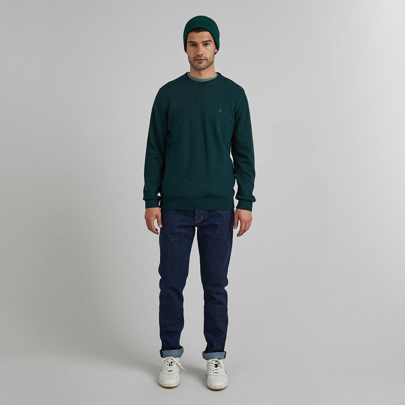 Pull Marly  Cotton - Vert Foncé - Homme