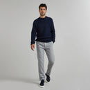 Pull Lucio  Wool - Marine - Homme