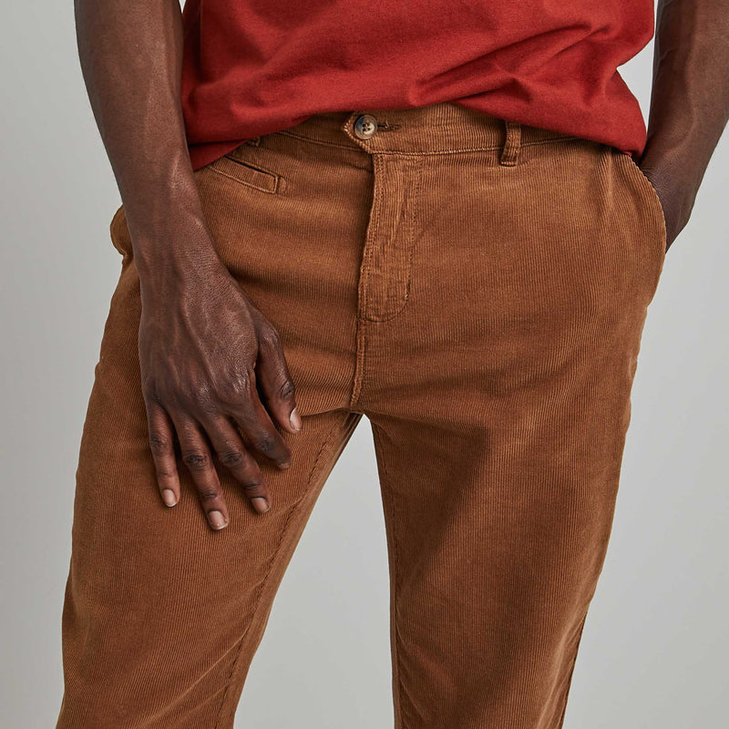 Pantalon Brix R  Cotton - Marron Foncé - Homme