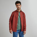 Faguo - Ivoy Cotton shirt - Old Red - Man