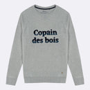 Sweat Darney Cotton - Gris Moyen Mélange - Homme