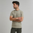 Faguo - T-Shirt Olonne Cotton - Gris Moyen Mélangé - Homme